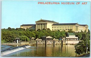 Postcard - Philadelphia Museum of Art, Pennsylvania, USA