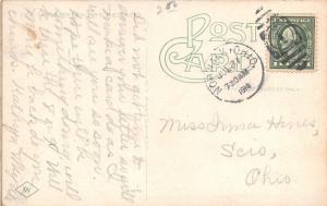 Norwalk Ohio~Methodist Episcopal Church~House Nextdoor~1914 Postcard