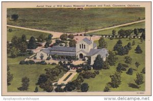 Aerial View Of Will Rogers Memorial Museum And Tomb Claremore Oklahoma