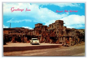 Cabot's Old Indian Pueblo Desert Hot Springs California UNP Chrome Postcard S23
