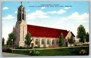 Dowd Memorial Chapel  Boys Town  Nebraska  Postcard