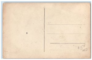 Germany Postcard The Emperor and Hindenburg c1910 Antique Unposted RPPC Photo