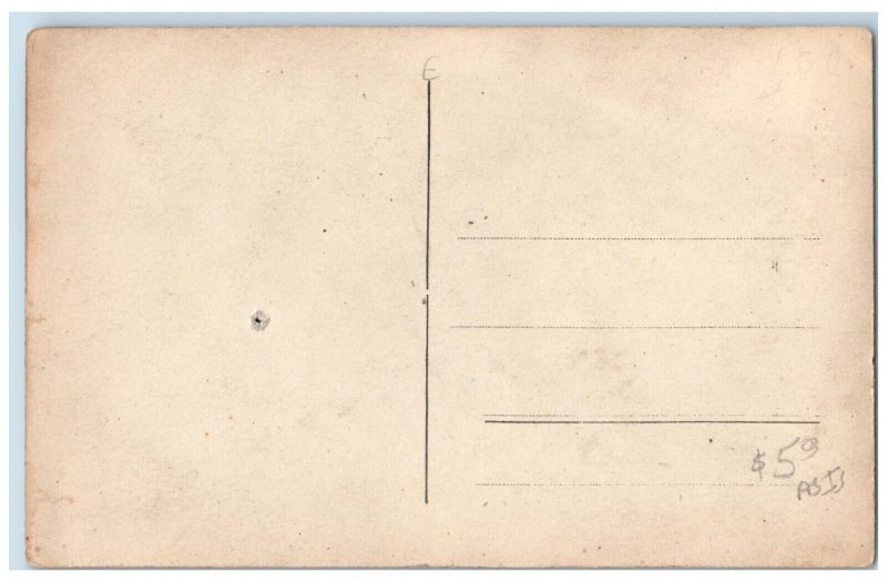 Germany Postcard The Emperor and Hindenburg c1910 Antique Unposted RPPC Photo