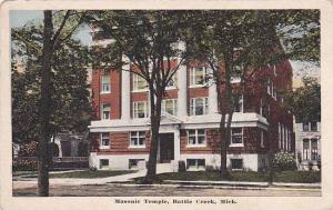 Michigan Battle Creek Masonie Temple