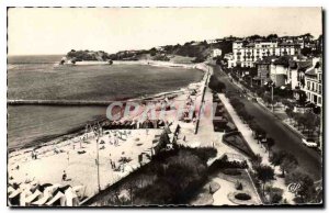 Modern Postcard Saint Jean de Luz The Beach and Pointe Ste Barbe