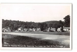 Renfro Valley Kentucky KY RPPC Real Photo 1930-1950 The Lodge and Cottages