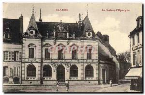 Old Postcard Bank Caisse d & # 39Epargne Beaune