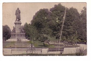 Linne Monument, Stockholm, Sweden, Used 1911