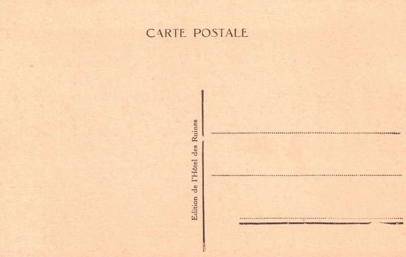 Vintage Postcard 1910's Ruines de L'Abbaye de Villers Le Refectoire Italy IT