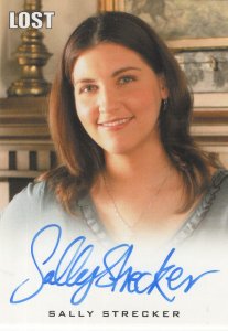 Sally Strecker as Lucy Lost TV Show Hand Signed Autograph Card Photo