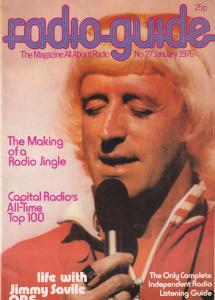 Jimmy Saville Radio 1 Jingles Capitol Magazine Rare 1976 Book