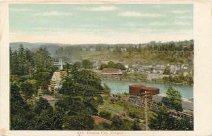 OREGON CITY, Oregon  OR     BIRDSEYE VIEW    c1910s    Postcard