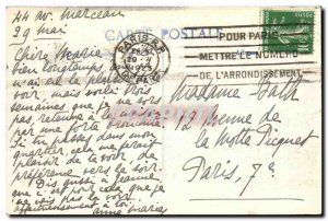 Postcard Old Army Senlis Rue de la Republique