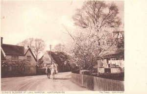 Long Marston Hertfordshire Antique Village Postcard