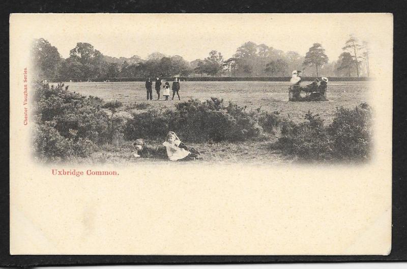 Uxbridge Common West London UK Children Unused c1910s