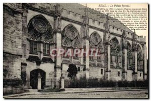 Old Postcard The Meaning Palais Synodal