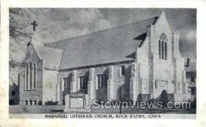 Immanuel Lutheran Church - Rock Rapids, Iowa IA