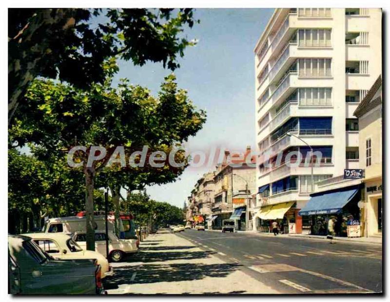 Postcard Modern Boulevard Desmarais Montelimar