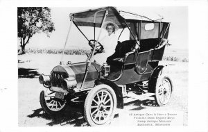 J25/ Rochester Minnesota RPPC Postcard c50s Antique Cars Hemp Museum 283