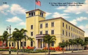 Florida Orlando Post Office Building 1961