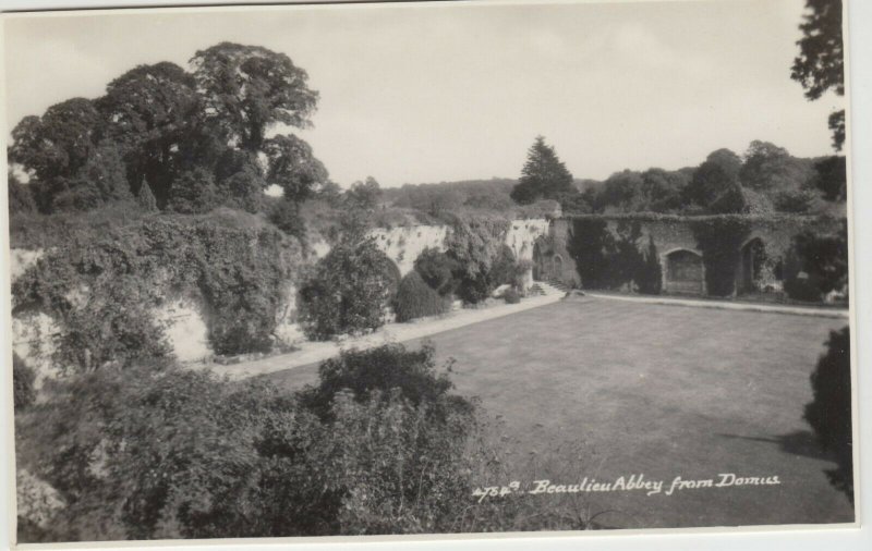 Hampshire; Beaulieu Abbey From Domus RP PPC By Sweetman, Unused, c 1950's 
