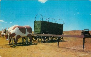 Brule Nebraska Old Oregon Trail Trading Post roadside Postcard Phoenix 20+-13973