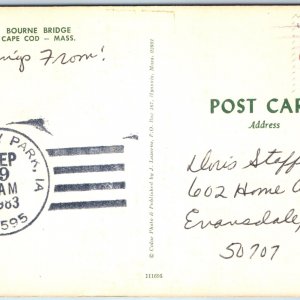 1983 University Park, IA Post Office Cancel Postcard USPO Postal History A267