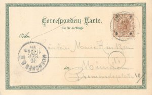 Lithograph postcard 1896 Austria - Gruss aus Gries am Brenner