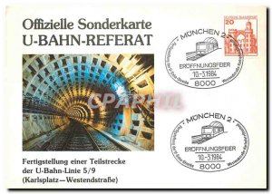 Modern Postcard U Bahn Referat U Bahn