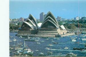 Postcard Australia South Whales Sydney Opera House Opening Day 1973  # 2741A