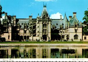 North Carolina Asheville Biltmore House and Gardens From Front Lawn