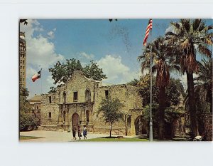 Postcard The Alamo, San Antonio, Texas