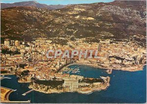 Postcard Modern PRINCIPALITY OF MONACO View A�rienne