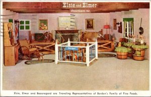 Advertising Borden's Foods Elsie and Elmer 1951