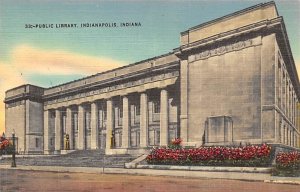 Public Library The Central Library Indianapolis, Indiana USA