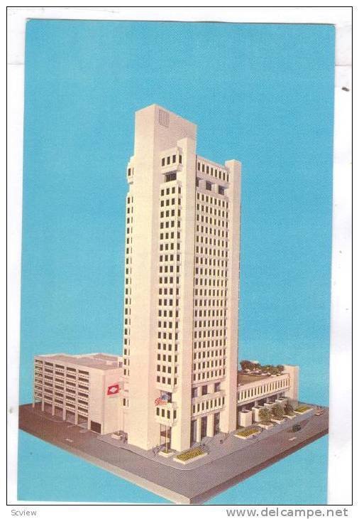 Model of the Worthen Building, 40-60s