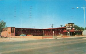 AMARILLO TEXAS TX~TOWN HOUSE MOTEL-ON HI WAY ROUTE 66~1950s POSTCARD LONG MESSAG