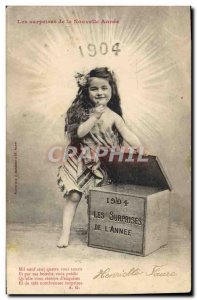 Old Postcard Fun Children Year 1904