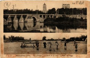 CPA BEAUGENCY - Vue générale - Le Pont - La Plage (632184)