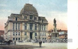 City Hall & Soldiers' Monument - Providence, Rhode Island RI  