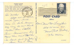 TX - Ozona. Street Scene ca 1960's