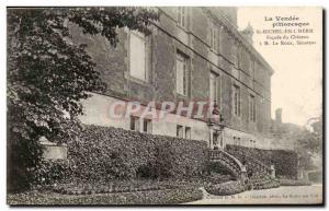 Old Postcard The Vendee Picturesque St Michel L & # 39Herm Facade du Chateau ...