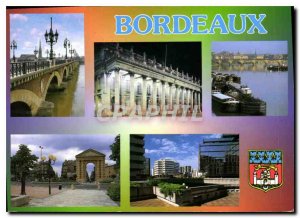 Postcard Modern Bordeaux Aquitaine The Stone Bridge of the Grand Theater fa?a...