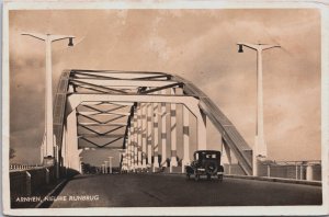 Netherlands Arnhem Nieuwe Rijnbrug RPPC C079