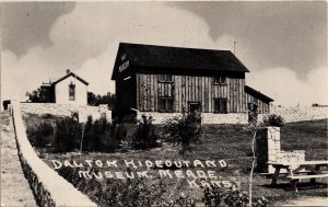 Postcard KS Meade Dalton Gang Hideout & Western Museum Route 54 1950s S86