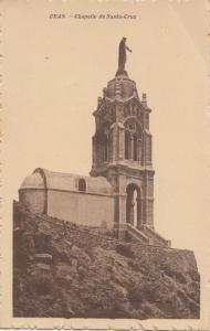 B79376 oran algeria chapelle de santa cruz   front/back image