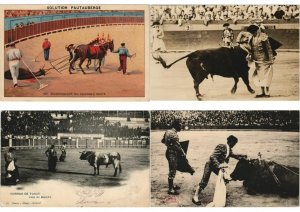 BULLFIGHTING SPORT MOSTLY SPAIN, FRANCE 135 CPA Pre-1940 (L4050)