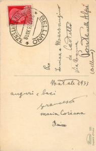 Buon Natale 1933.Buon Natale Italy Children Girls Vintage 1933 Greetings Christmas Postcard Hippostcard