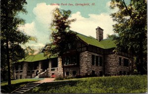 Postcard Lincoln Park Inn in Springfield, Illinois~138456