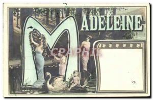 Old Postcard Madeleine Surname